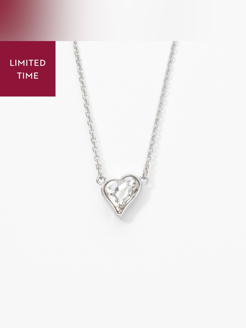 Touchstone Crystal Lil Love Necklace